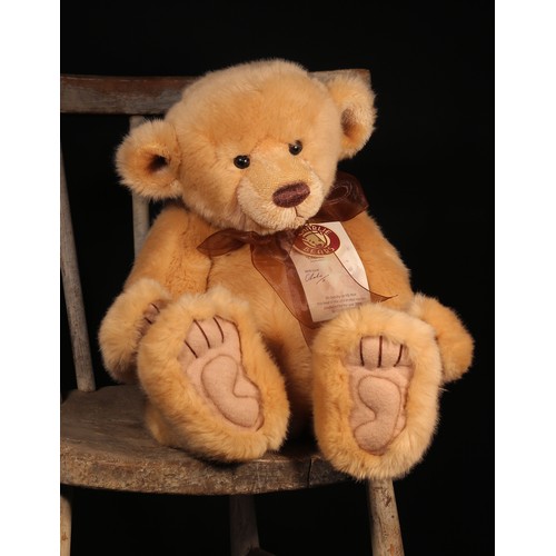 63 - Charlie Bears CB091111 Charlie Hug Number 1 Limited Edition teddy bear, from 2009, designed by Isabe... 