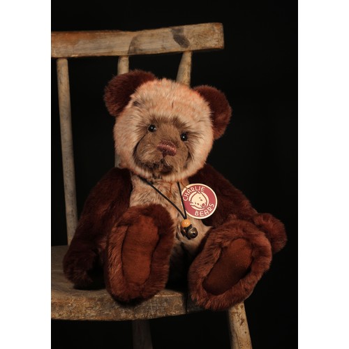 66 - Charlie Bears CB183729 Jimmy teddy bear, from the 2008 Charlie Bears Plush Collection, designed by I... 