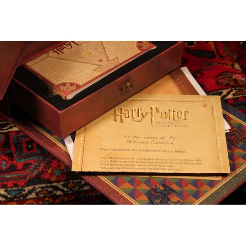 183 - Harry Potter and Wizardry Interest - a Harry Potter Limited Edition Wizard's Collection DVD box set,... 