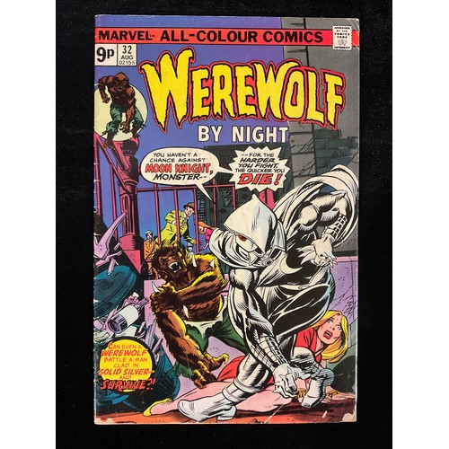 239 - Werewolf by Night, Key Bronze Age Marvel Comics, #8-14, #20-39, 41 (1973-76) includes 1st, 2nd and 3... 