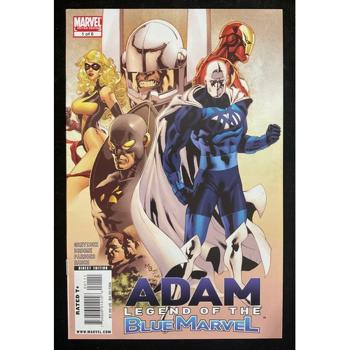 246 - Marvel Comics - Adam: Legend of the Blue Marvel #1-5 (2009), 1st appearance of Blue Marvel (Adam Bra... 