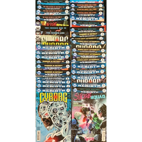 52 - DC Comics - A collection of Modern age DC comics including titles Cyborg and Suicide Squad. Qty