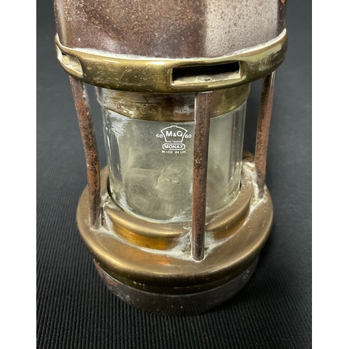 606 - A Miner's lamp, no.3534