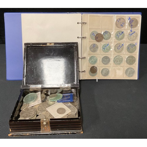 664 - Silver coins, florins etc (qty)