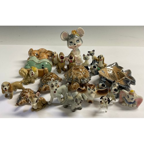 720 - A collection of Wade Whimsies including Disney, etc; other Wade, qty