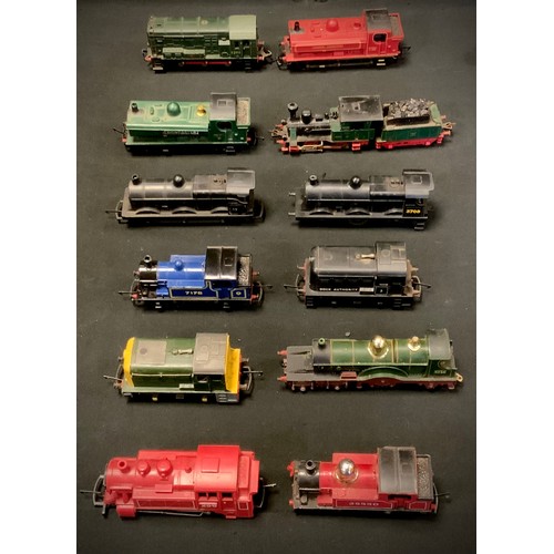 174 - Toys - Tri-ang Hornby, Dublo, Fleischmann and other OO gauge Tank locomotives, inc Doncaster, Dock A... 