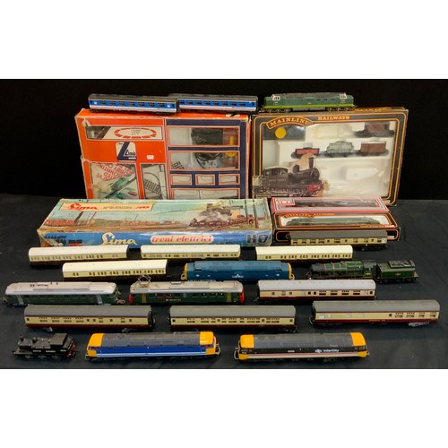 151 - Toys - Lima, Mainline, etc OO gauge locomotives, rolling stock and part sets inc Illustrious 4-6-0 l... 