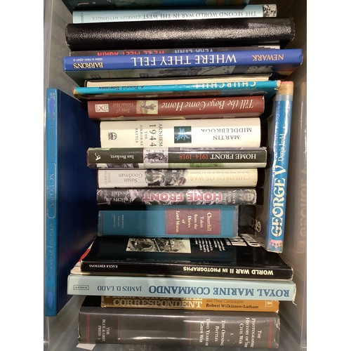 737 - Books - various reference books including antiques; British history; war history; local interest boo... 