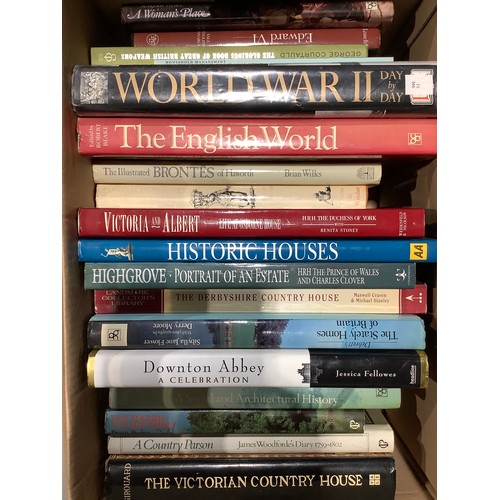 737 - Books - various reference books including antiques; British history; war history; local interest boo... 