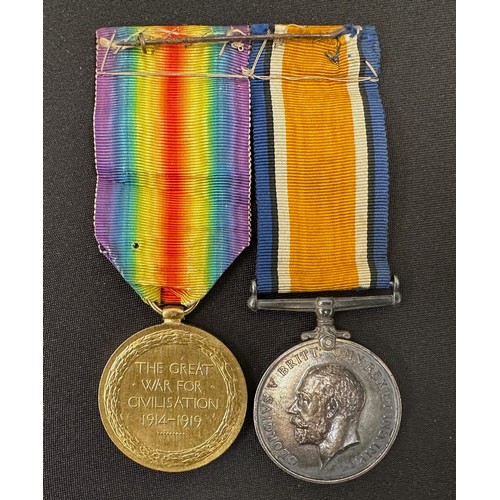 2009 - WW1 British Royal Navy Medal Group comprising of War Medal & Victory Medal to J52335 AS Lucas, O Tel... 