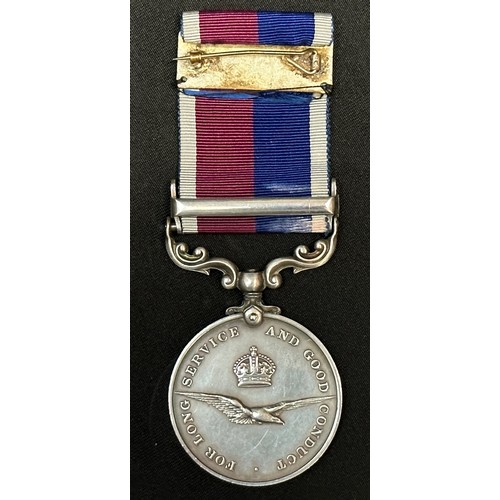 2013 - WW2 British Royal Air Force Levies Iraq Long Service and Good Conduct Medal. Un-named. Complete with... 