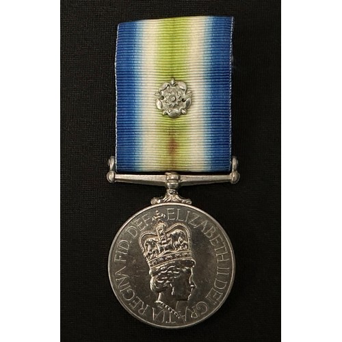 2029 - ERII South Atlantic Medal with Rosette to ribbon to Mem (M) 1 SF Hastings D162453K, HMS Invincible. ... 