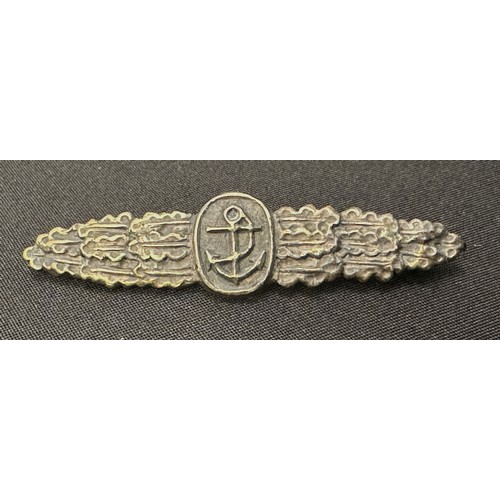 2033 - WW2 Third Reich Kriegsmarine Marine Frontspange - Navy Combat Clasp. Unmarked. This award was create... 