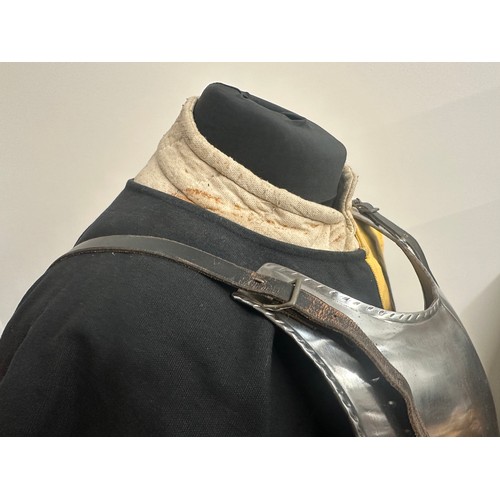 2066 - Replica 15th/16th Century Armour comprising of a Gambeson Padded Jacket, Yellow and Black Tabard, St... 