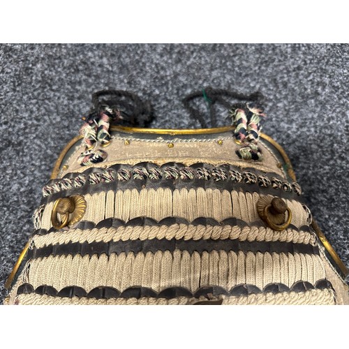 2093 - Japanese Samurai Armour Breastplate Dō or dou . Originally purchased at Sotheby's and retains lot la... 