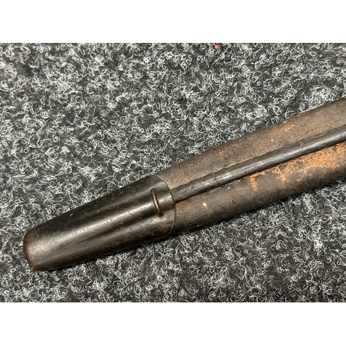 2105 - WW1 British P13 Bayonet with single edged fullered blade 430mm in length maker marked and dated 