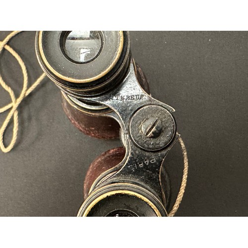 2109 - WW1 British Mark IV Special Binoculars serial number 41156. Maker marked 