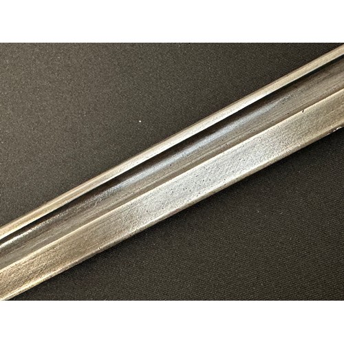 2119 - WW1 British 1907 Pattern Bayonet with single edged fullered blade 430mm in length. Maker marked and ... 