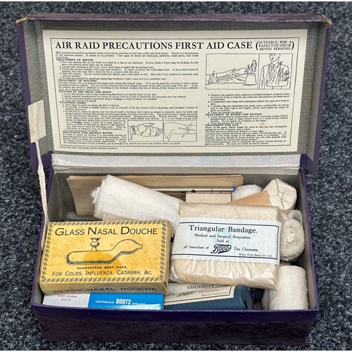 2167 - WW2 British Home Front A.R.P. First Aid Case by 