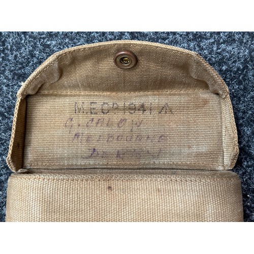 2179 - WW2 British Binoculars Prism No.2 MKIII x 6. Serial number 286872. WD Broad Arrow marked along with ... 