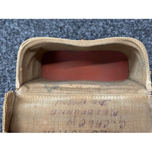 2179 - WW2 British Binoculars Prism No.2 MKIII x 6. Serial number 286872. WD Broad Arrow marked along with ... 