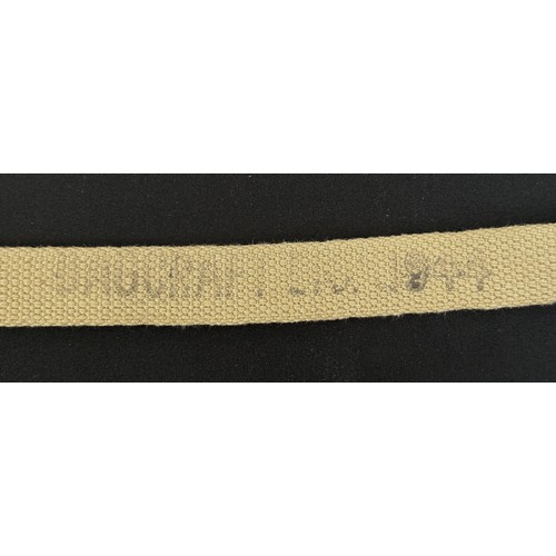 2241 - Mixed militaria to include: WW2 British Home Guard printed shoulder title, uniform removed: Denim BD... 