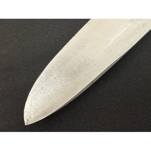 2292 - Scout Knife in the form of a Hitler Youth dagger but produced post war. Single edged blade with 137m... 