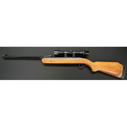 2318 - BSA Mercury Mark II .22 Air Rifle serial number ZA1468 with 470mm long barrel fitted with a Model 12... 