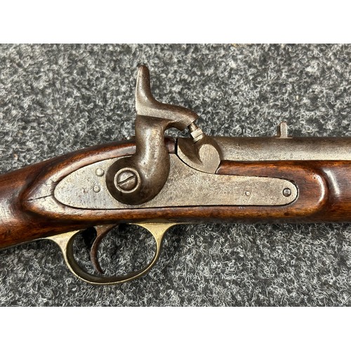 2324 - Percussion Cap 1856 Pattern Enfield Cavalry Carbine. No serial number. Barrel length 530mm. Overall ... 