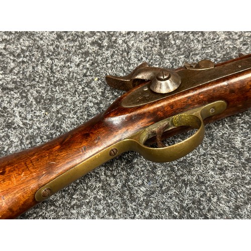 2324 - Percussion Cap 1856 Pattern Enfield Cavalry Carbine. No serial number. Barrel length 530mm. Overall ... 