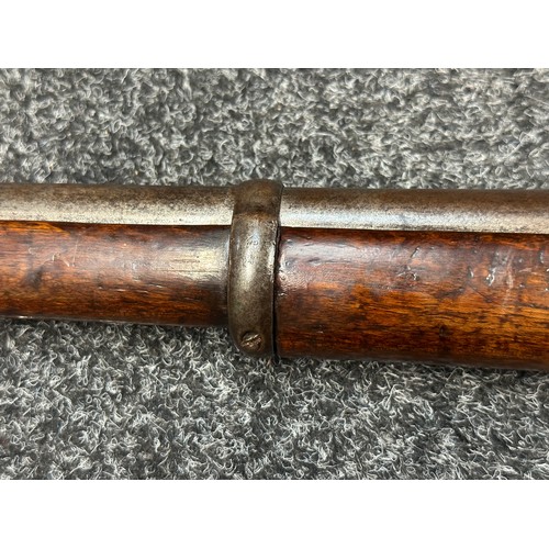 2324 - Percussion Cap 1856 Pattern Enfield Cavalry Carbine. No serial number. Barrel length 530mm. Overall ... 