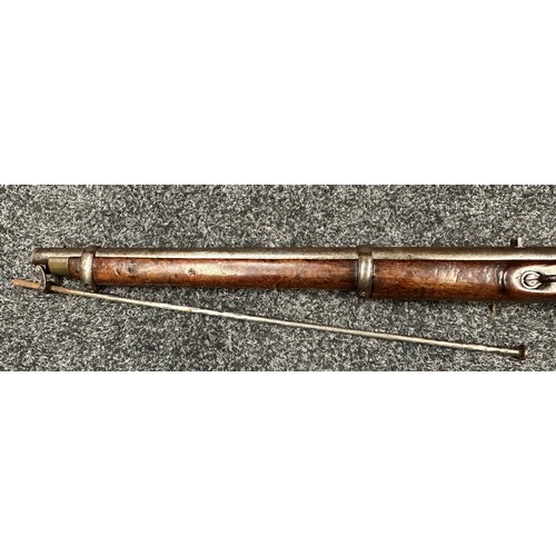 2324 - Percussion Cap 1856 Pattern Enfield Cavalry Carbine. No serial number. Barrel length 530mm. Overall ... 