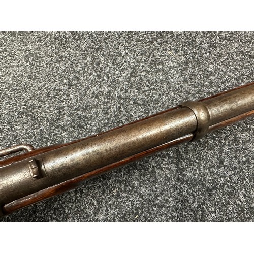 2324 - Percussion Cap 1856 Pattern Enfield Cavalry Carbine. No serial number. Barrel length 530mm. Overall ... 