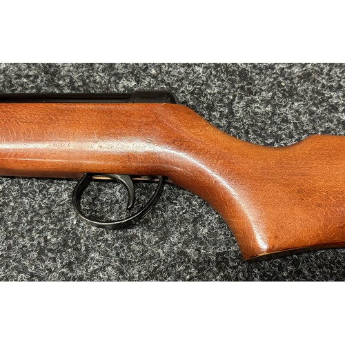 2326 - BSA Meteor .22 cal air rifle serial number TB55211. Working order. Barrel length 455mm. Iron sights.... 