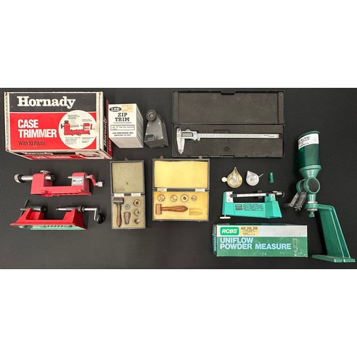 2331 - Reloading equipment: Hornady Case Trimmer in box no pilots: RCBS Case Trimmer 2, no pilots: Lee Zip ... 