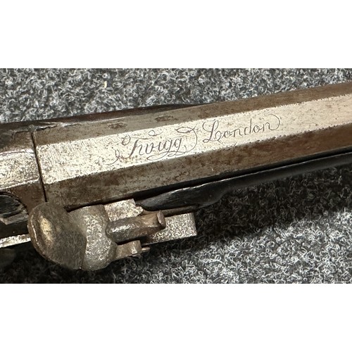 2335 - Flintlock Musket by Twigg of London with 970mm long barrel, bore approx. 17mm. Barrel marked 