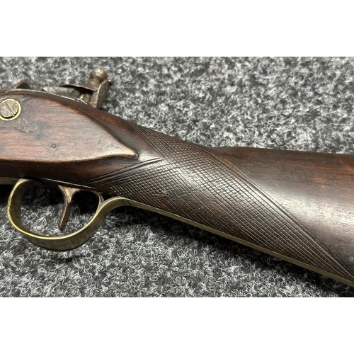 2335 - Flintlock Musket by Twigg of London with 970mm long barrel, bore approx. 17mm. Barrel marked 