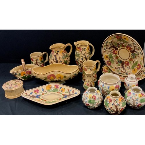 H J Wood Indian Tree mid 20th century table ware etc including