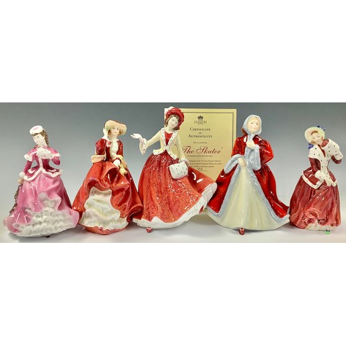 84 - A Royal Doulton figure, Christmas Day 1999, HN4214; others, Rachel, HN2936; Christmas Morn,  HN1992;... 