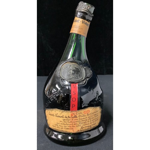 86 - A bottle of Saint-Vivant Armagnac, 70cl, 40%