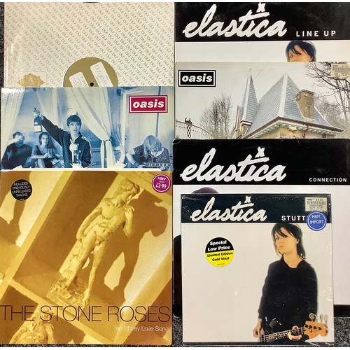 130 - Vinyl Records – 12” Singles including Oasis – Some Might Say – CRE 204T; Cigarettes and Alcohol – CR... 