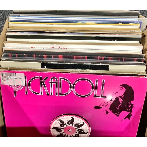 143 - Vinyl Records – LP’s, 12” Singles and Mixing Records including Moony – I Don’t Know Why – HK90P1; La... 