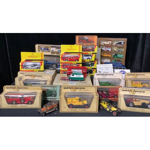 254 - Model Cars - a Corgi Classics Commercials box set, boxed; other similar cars, mostly boxed, Matchbox... 