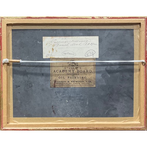 260 - English School (early 20th century)
a pair, Shipping Off the Isle of Man,
label to verso, oil on boa... 