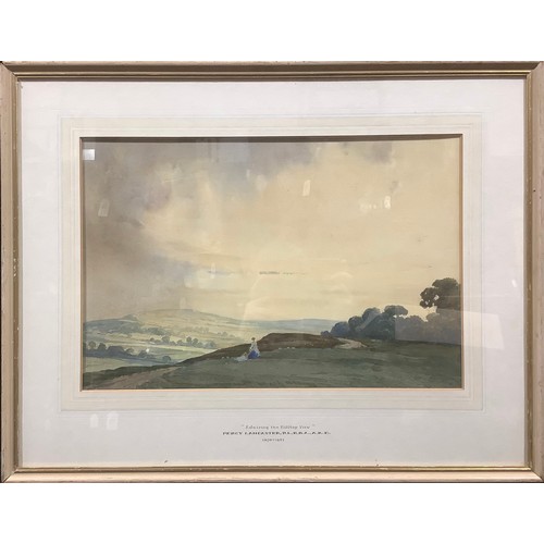 269 - Percy Lancaster (1878 - 1951)
Admiring The Hilltop View  
signed, watercolour, 31cm x 47cm