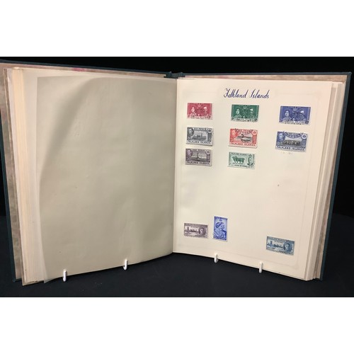 414 - Stamps - ACME stamp album, QV - 1960's, GB, Cyprus, Falklands and Fiji, most prelevant, vendor state... 