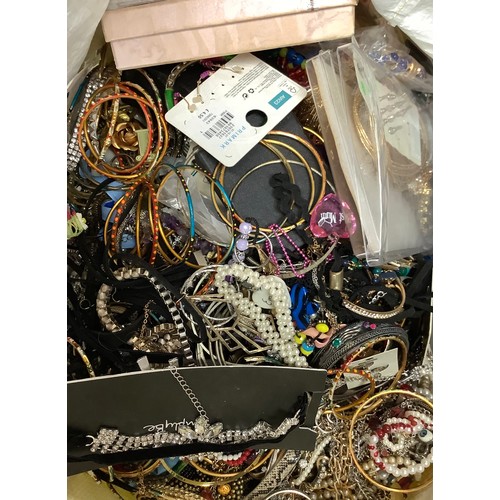 444 - Costume Jewellery - including earrings, bracelets, necklaces, etc (quantity)