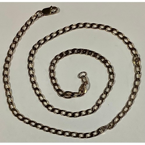 520 - A 9ct gold chain, 11.4g