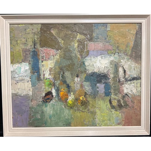 541 - Jane Prout (Impressionist School)
Still Life
oil on board, 75cm x 60cm