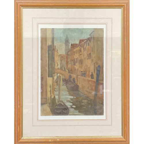 574 - Sarah Madeleine Martineau (1872 - 1972)
Venice
oil on board, 33.5cm x 24cm